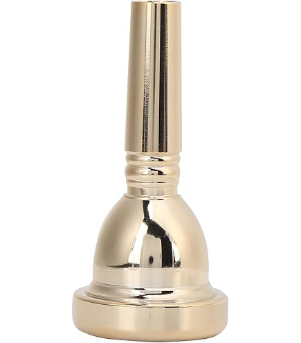 トロンボーンマウスピース　CONN5G large shank Amazon.com: Trombone Mouthpiece, Large Shank, Gold Tenor